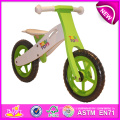 ¡Valores! ! ! ! Juguete de madera común 2014 de la bicicleta para los niños, juguete de madera común de la bici para los niños, sistema de madera de la bicicleta del balance para la fábrica W16c091 del bebé